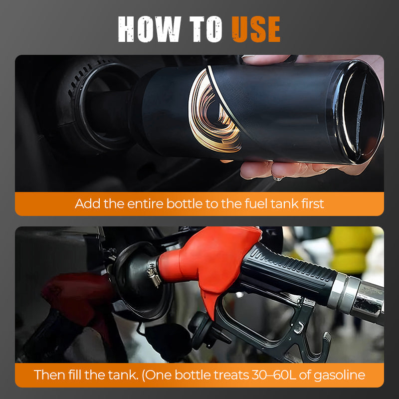 🚗 Brændstofsystem & Katalytisk rengøringsmiddelflaske – Forbedrer ydeevnen & Reducer emissioner ⚡