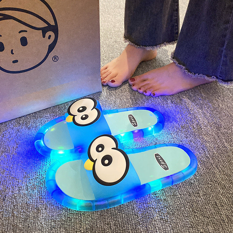 ⏳Limited Time 50% OFF⏰Cute slippers with cartoon motifs that glow