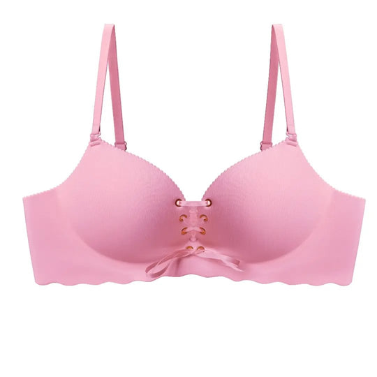 Drawstring Push Up Bra | Instant Cleavage & Anti-Sagging |  Wireless Strapless Bras Comfort Bra