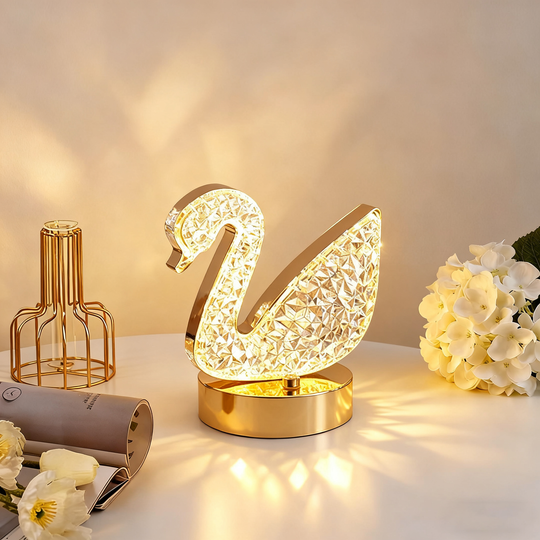 🎁Vánoční výprodej 50% SLEVA!!🎄PRODÁNO 50 000+! ✨Dobíjecí luxusní křišťálová LED noční lampa