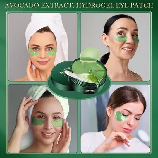 🥑Summer Hot Sale🔥  Avocado Moisturizing Collagen Eye bagMask  60pcs/set