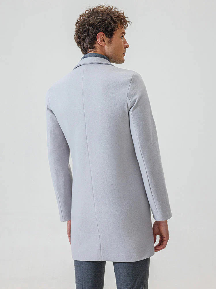 ⏳50% zniżki przez ograniczony czas⏰Klasyczna męska kurtka z jednorzędową klamrą i jednolitym kolorem – ponadczasowa, codzienna, niezbędna🧥