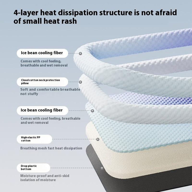 ⏰Limited Time 50%OFF !!!🐶Ice Silk Pet Cooling Mat – Breathable Summer Cooling Bed for Dogs & Cats