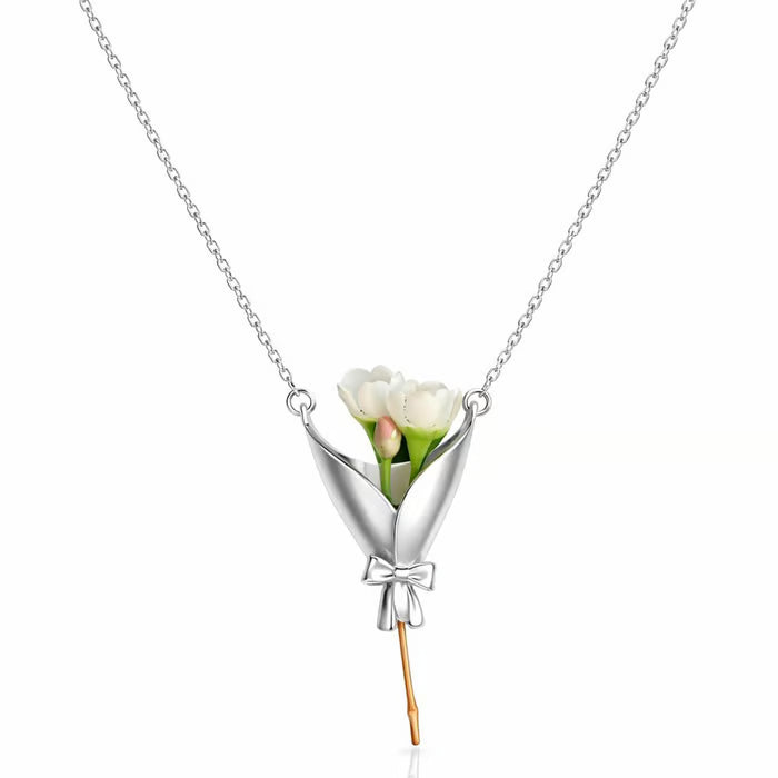 💕 New Arrival 💕Flower Bouquet Necklace