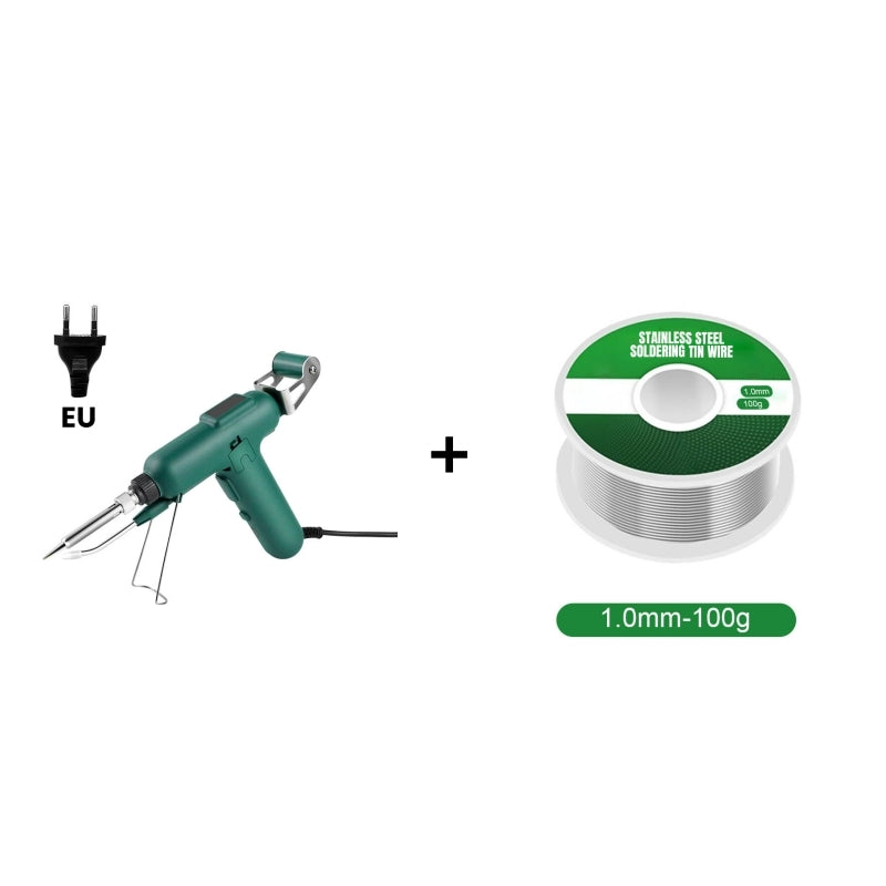 🔧 60% OFF INSTANT! ⚡ 80W Electric Soldering Iron Kit - Fast Heating with Stainless Steel Solder Wire for DIY/Repairs 🛠️✨