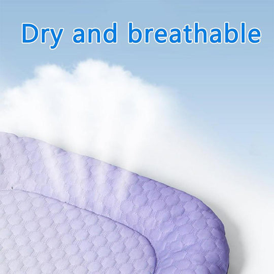 ⏰Limited Time 50%OFF !!!🐶Ice Silk Pet Cooling Mat – Breathable Summer Cooling Bed for Dogs & Cats