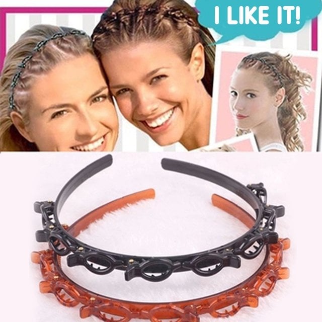 🔥Offre spéciale🔥Coiffure à double frange avec épingle à cheveux