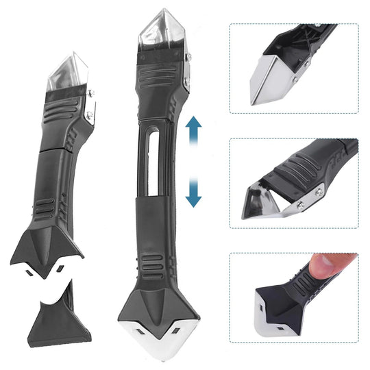 ✨ 3-in-1 Ultimate Caulking Tool - Professional Sealant Finishing Kit for Perfect Smooth Joints Every Time 🛠️✨