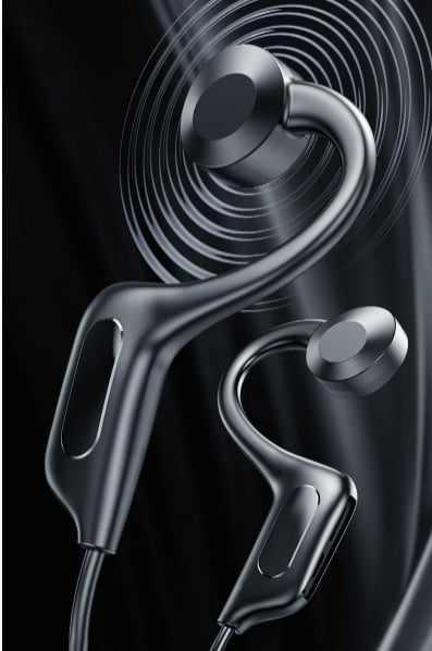 🎧 50% OFF NOW! 🔥 2025 NEW Bone Conduction Headphones - Open-Ear Design for Safe Listening, Sweatproof & Comfortable for Sports/Running 🏃‍♂️✨