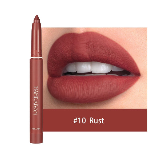 🔥HOT SALE NOW💋Rotating Sharpenable Matte Lipstick Pencils