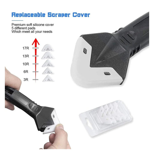 ✨ 3-in-1 Ultimate Caulking Tool - Professional Sealant Finishing Kit for Perfect Smooth Joints Every Time 🛠️✨