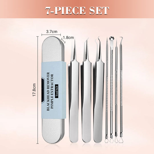 🔥Offre à durée limitée : 50 % de réduction🔥Kit d'outils extracteurs de points noirs en acier inoxydable