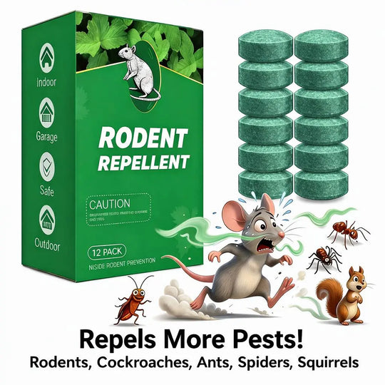 All‑Pest Repellent – Safe for pets & wildlife. No poisons, just effective. Use indoors & out