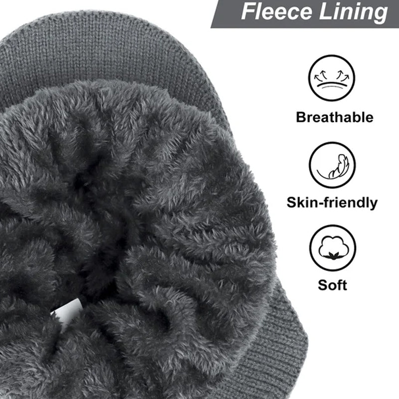 Cappello lavorato a maglia con protezione per le orecchie calda elastica da equitazione all'aperto
