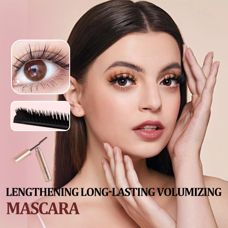 Abdichtung und Anti-Sweats und lange Locken für lang anhaltende Styling-Mascara
