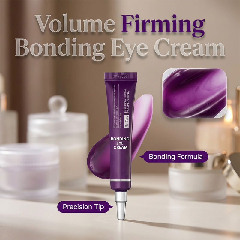 Calcium Bonding Eye Cream formulated for Sunken Under-Eyes, Sagging Eye Bags, and Fine Lines