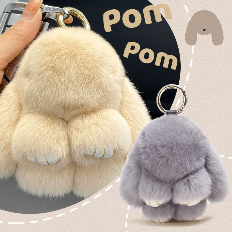 🎁2026 Best Gift UP TO 50% OFF🐰🔥Handmade Soft Bunny Pom Pom Charms🔥 💥