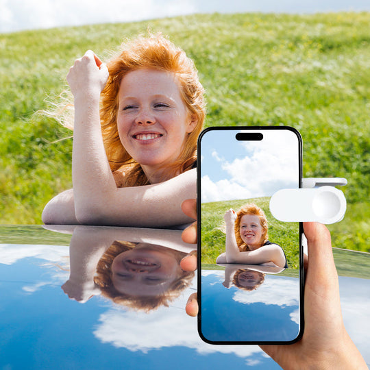 💜LAATSTE DAG - KOOP 1, KRIJG 1 GRATIS💜Spiegeleffectlens - Leg direct verbluffende reflecties vast