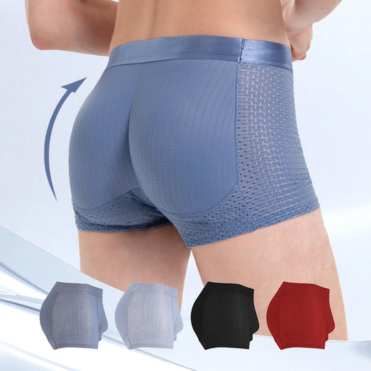 Men's Hip-Lifting Comfortable Breathable Boxer Briefs Hip
