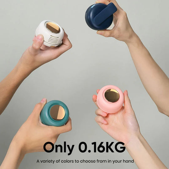 ⏳Summer Hot Sale💞50K+ SOLD!💨2-in-1 Wearable Fan – Instantly Cools You by Up to 10°C | 24H Quiet Hands-Free Airflow🌀🌿