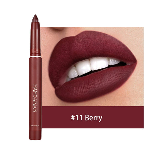 🔥HOT SALE NOW💋Rotating Sharpenable Matte Lipstick Pencils