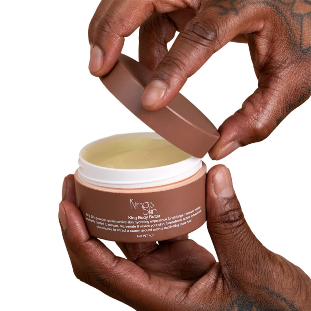 🏆Flash Sale⚡ 50K+ SOLD! Almost Gone💥Crowned Skin King Cologned Body Butter - Warm & Sensual Signature Scent
