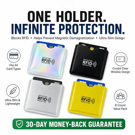 RFID Blocking Sleeves for Credit Cards