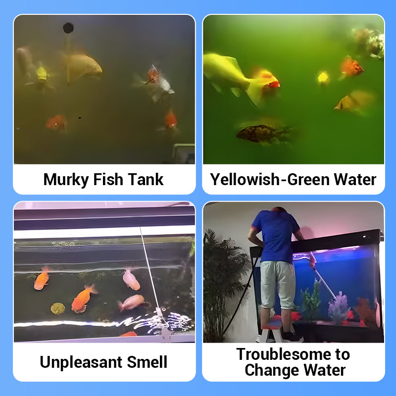 Buy 2 Get 1 Free⚡50K+ SOLD!🐠Powerful Aquarium Water Purification Tablet🌿