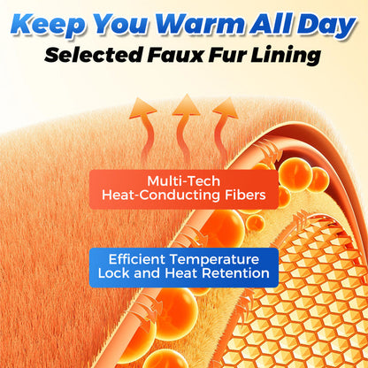 ⏳Time-limited 50% off⏰Men’s Thermal Thick Hooded Parka Coat