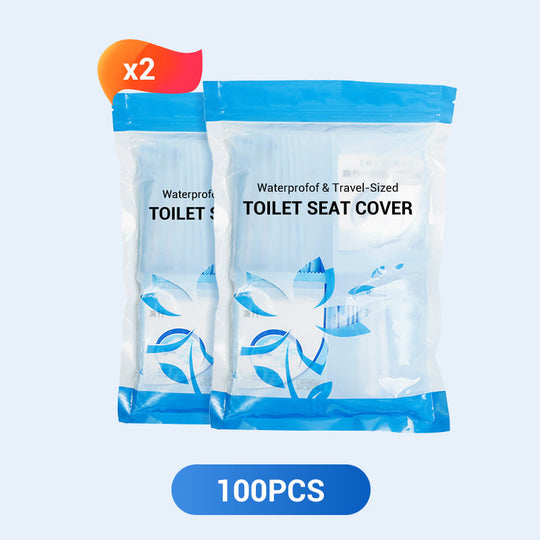 🎁2025 Hot Sale🎁- 49 % RABATT💥 Engangs plasttoalettsetetrekk - Ingen bekymring for offentlige toaletter lenger👋