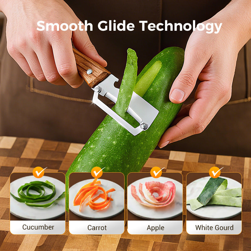 🥳2026 HOT SALE🥳💞50K+ SOLD!🌈 Multi-Functional Vegetable Peeler for Kitchen
