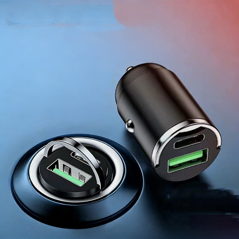 🔥Ultrarychlá nabíječka do auta - Dual-Port PD &  Rychlé nabíjení QC | Ušetřete více, když nakoupíte více