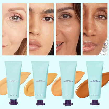 🔥Dernier jour ! 1 acheté, 1 offert !🎁Crème hydratante et correctrice tout-en-un & Couverture 💧✨ Léger & étanche