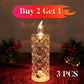 🔥Laatste dag 50% KORTING🎁LED-kristallen kaarslampjes - romantische nachtlampjes voor op tafel