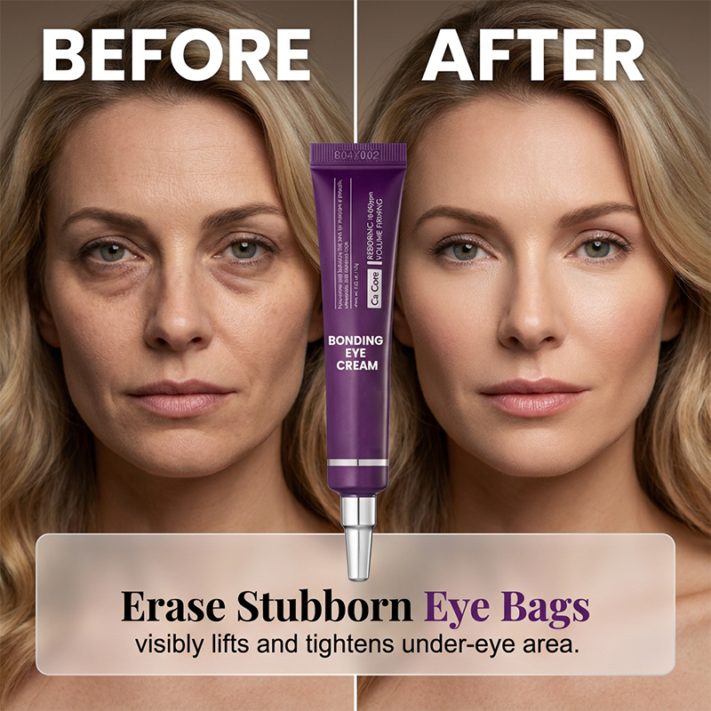 Calcium Bonding Eye Cream formulated for Sunken Under-Eyes, Sagging Eye Bags, and Fine Lines