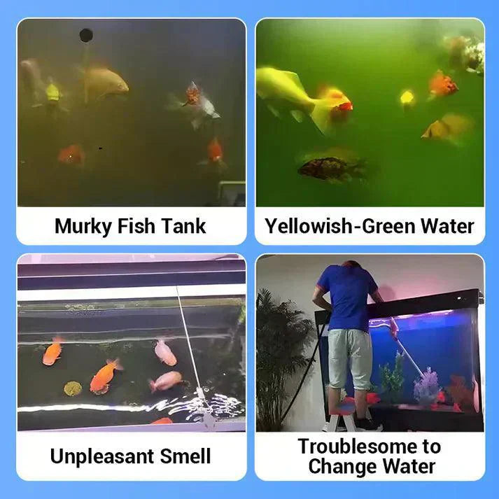 🔥Der Preis wird in Kürze wiederhergestellt!♻️💧Leistungsstarke Aquarienwasserreinigungstablette