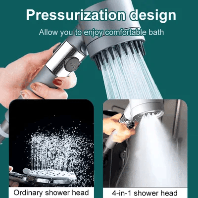 🚿KUPTE 2, ZÍSKEJTE 1 ZDARMA✨Multifunkční vysokotlaká sprchová hlavice💦5 režimů sprchování s technologií úspory vody pro zážitek jako ve lázních🌟