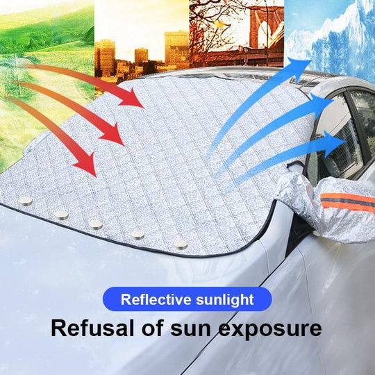 🔥Magnetický kryt proti sněhu do auta