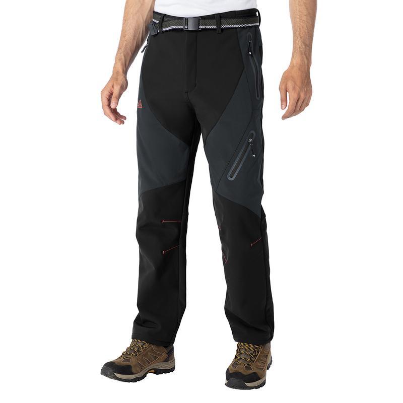 🏆DERNIER JOUR DE VENTE 50% DE RÉDUCTION !!🔥Pantalon cargo imperméable d'hiver pour homme avec doublure polaire