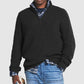 👔Men's Business Casual Zipper Sweater🚆Smooth Anti-Pill Knit, Tailored Fit & Stretch for Comfort (Machine Washable)