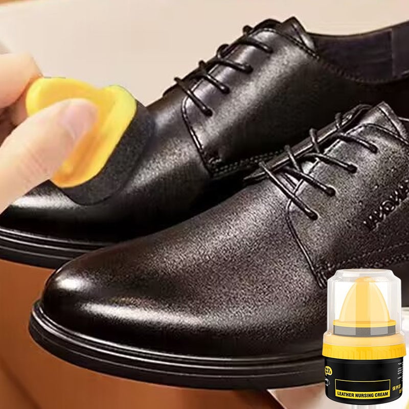🎄 Christmas Big Sale🎉 Leather Repair Cream & Shoe Polish – Restores Color, Waterproofs & Nourishes | 30K+ Sold! 👞✨📦