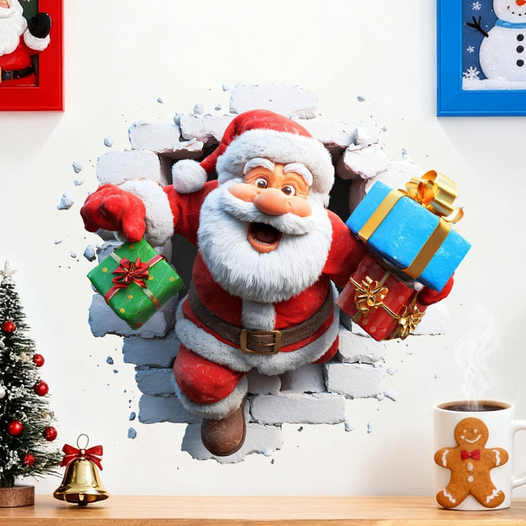 🎄Tidlig juleudsalg 49%🎅Jule kreativ vægklistermærke