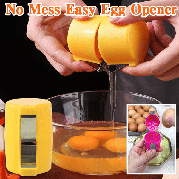 🔥Limited-time-Buy 1 Get 1 Free ！！！🍳 Quick Egg Cracker Tool – Open Hundreds Of Eggs Faster & Cleaner 🔥