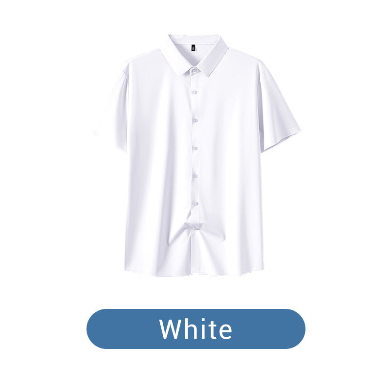 👔 Men's Short Sleeve 4-Way Stretch Shirt