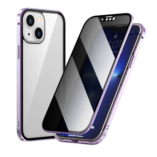 Magneettinen kaksipuolinen piikkiä estävä lasikuori iPhonelle