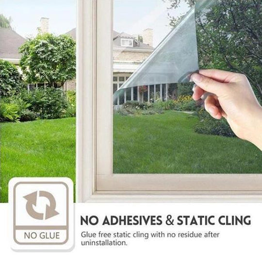 Heat-Insulating Privacy Film – UV Protection, Easy Application & Perfect for Home & Office