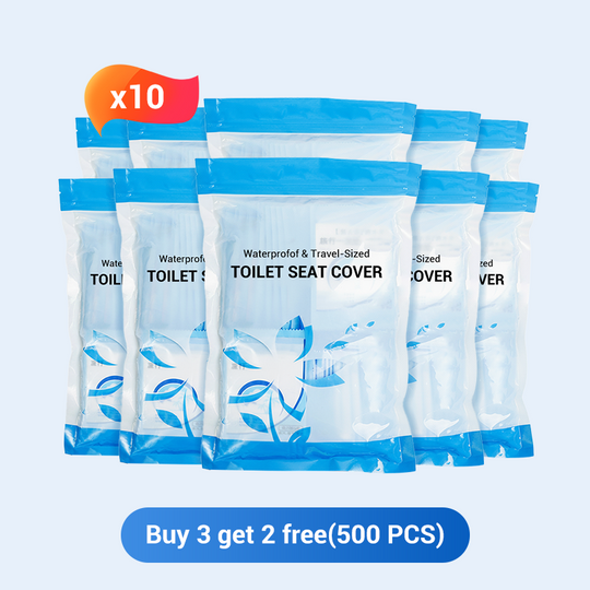 🎁2025 Hot Sale🎁- 49 % RABATT💥 Engangs plasttoalettsetetrekk - Ingen bekymring for offentlige toaletter lenger👋