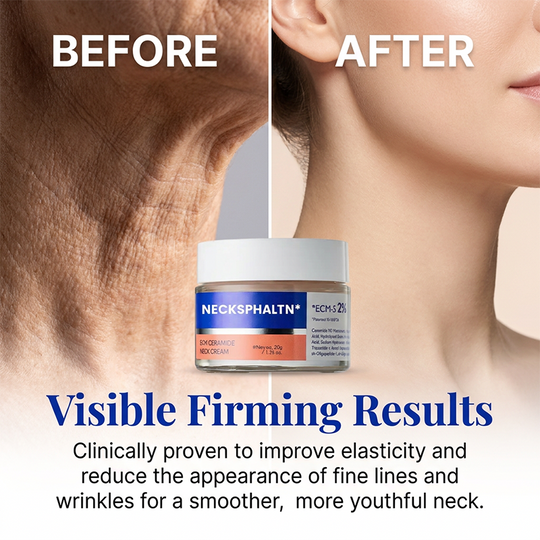 Necksphalt ECM Neck Barrier Cream | Anti-aging Cream, Firming Wrinkles, Skin Lifting | Korean Cosmetics | 1.7 fl oz (50 ml)