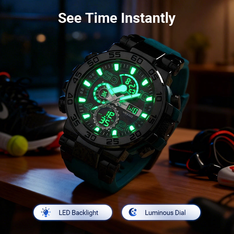 Multifunktionale wasserdichte LED-Digitaluhr