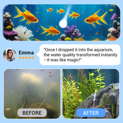 Buy 2 Get 1 Free⚡50K+ SOLD!🐠Powerful Aquarium Water Purification Tablet🌿